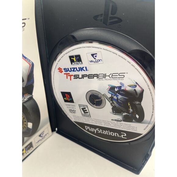 SUZUKI TT SUPERBIKES: REAL ROAD RACING PS2 PLAYSTATION 2 GAME COMPLETE CIB - Picture 5 of 7